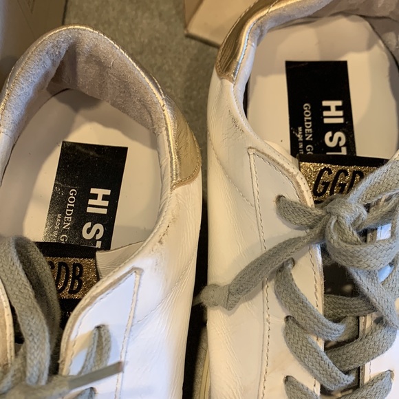 💫 👟 Authentic Golden Goose Hi Star Sneakers👟 ⭐️ - Picture 3 of 8